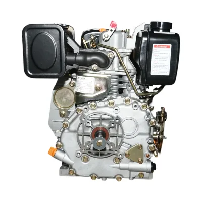 Motore diesel 7CV 178F, 296cc, 3600 giri/min, albero cilindrico filettato 19,05mm, avviamento a strappo - immagine 3