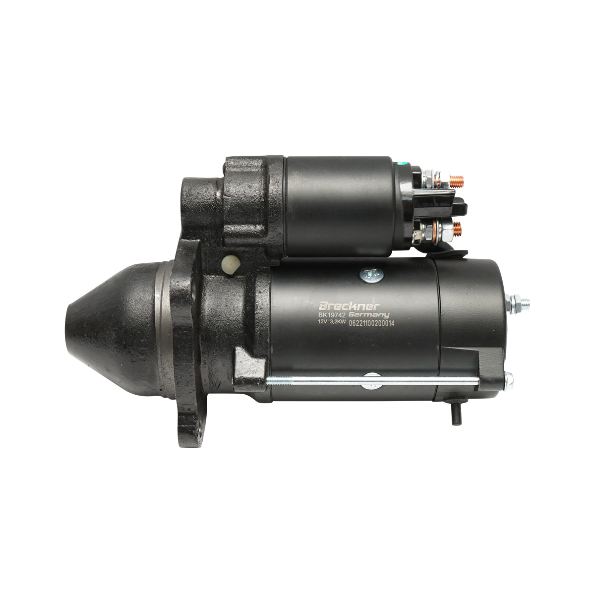 Motore elettrico 12V 3,2KW per trattore forestale con motore  Perkins Breckner Germany