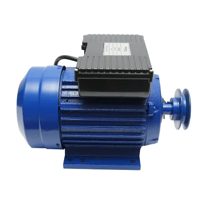 Motore elettrico monofase 1,1KW, 220V con protezione termica, statore 130x90mm Breckner Germany - immagine 2
