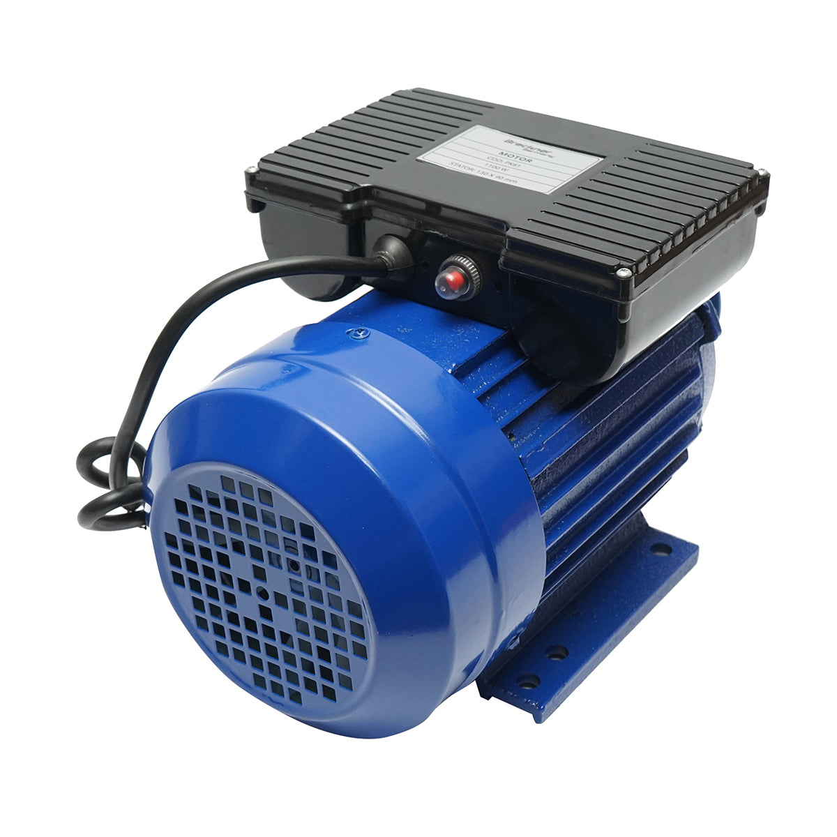 Motore elettrico monofase 1,1KW, 220V con protezione termica, statore 130x90mm Breckner Germany - immagine 4