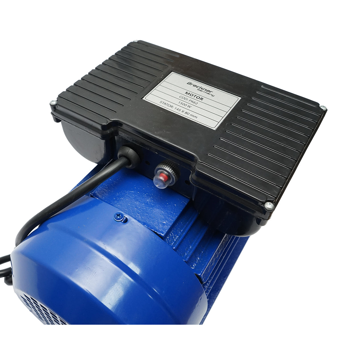 Motore elettrico monofase 1,5KW, 220V con protezione termica, statore 145x80mm Breckner Germany - immagine 5