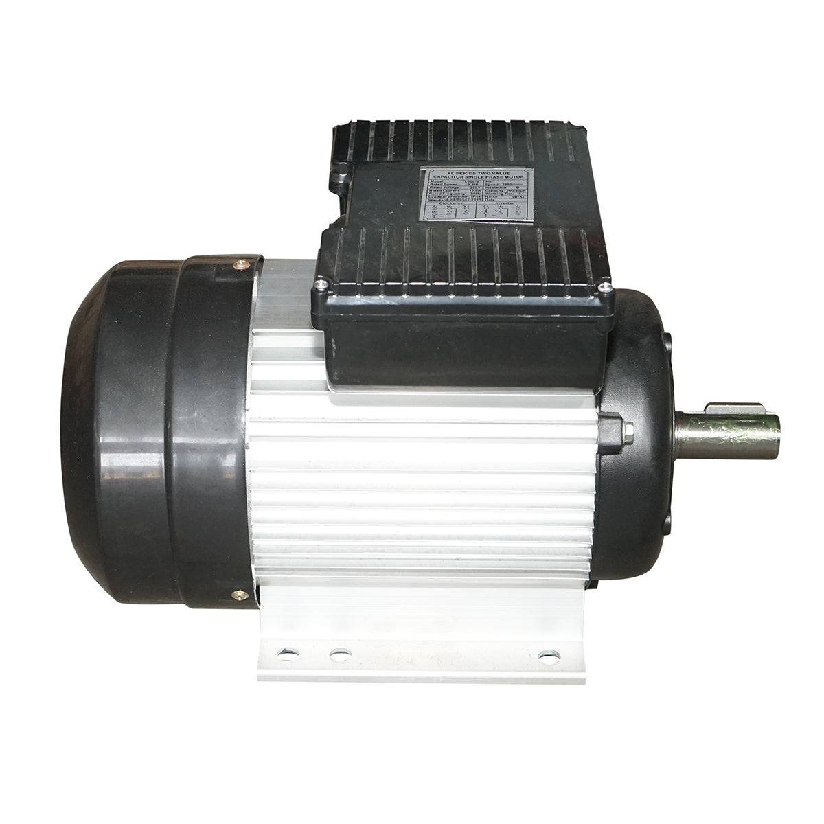 Motore elettrico monofase 2,2KW, 220V, 2800rpm con avvolgimento e alloggiamento in alluminio IP44 Breckner Germany - immagine 3