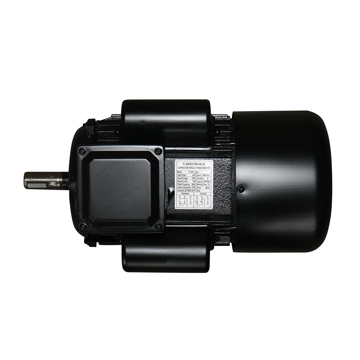 Motore elettrico monofase 3KW, 220V, 2800rpm con avvolgimento e carcassa in alluminio IP44 Breckner Germany - immagine 4