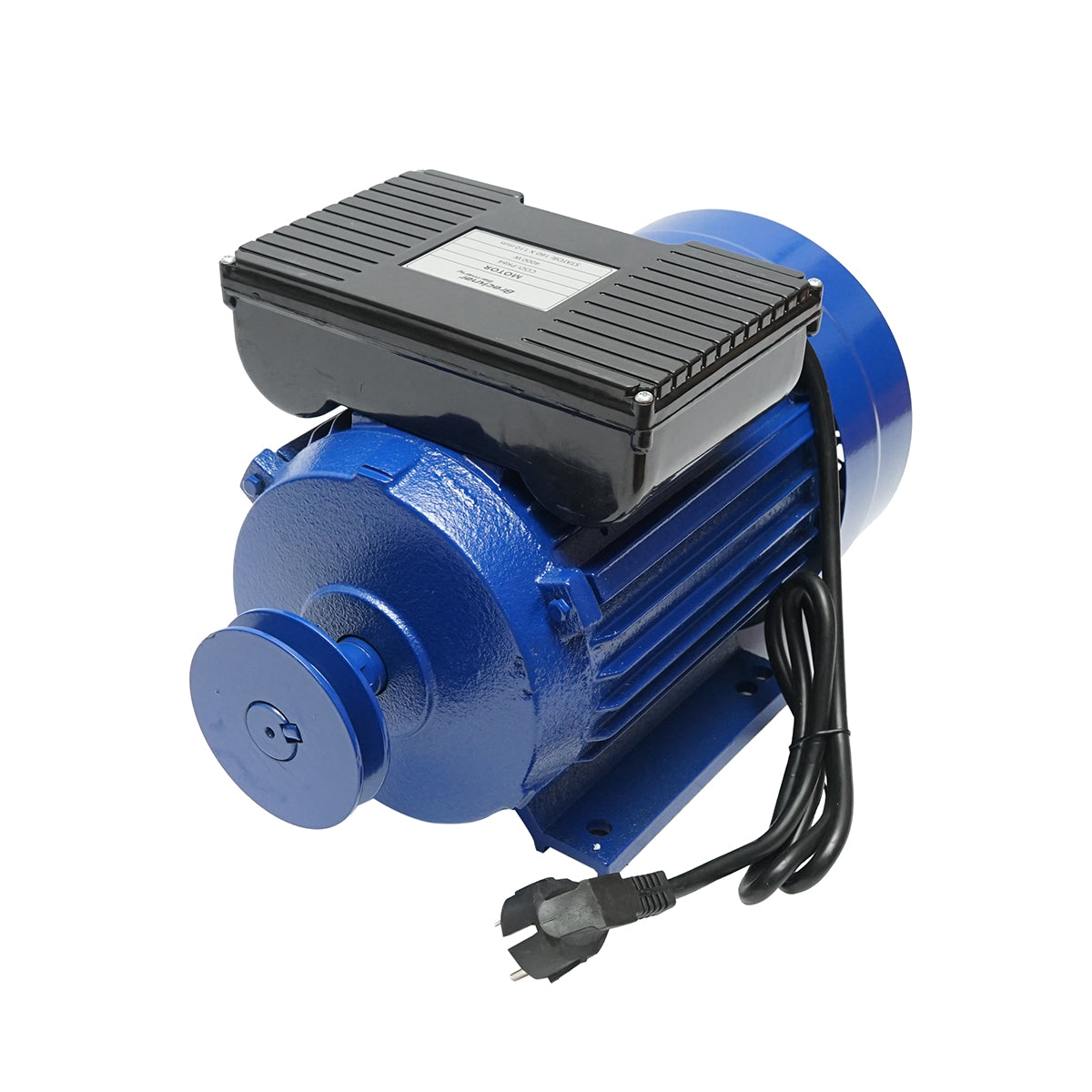 Motore elettrico monofase 4KW, 220V, statore 160x110mm, protezione termica Breckner Germany