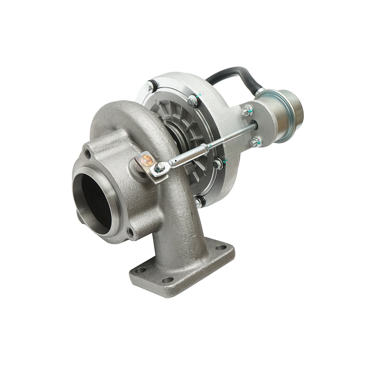 Motore turbo Perkins per Massey Ferguson, McCormick, Caterpillar, codice OEM 4224814M91, 2674A226, T432652, 2373786, 237-3786, 5586980, 558-6980 - immagine 2