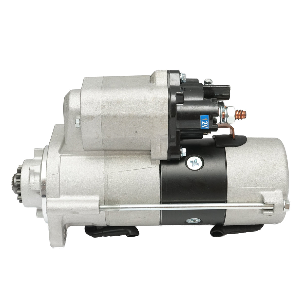 Motorino d'avviamento 12V/3.2KW John Deere cod OEM AZE4620, AJ59342, RE19196, RE19275, RE41799, RE42730, RE49033, RE501693, RE505746, RE509658, RE516157, RE51694, RE529594, RE533976, RE54092, RE551445, RE62916 - immagine 2