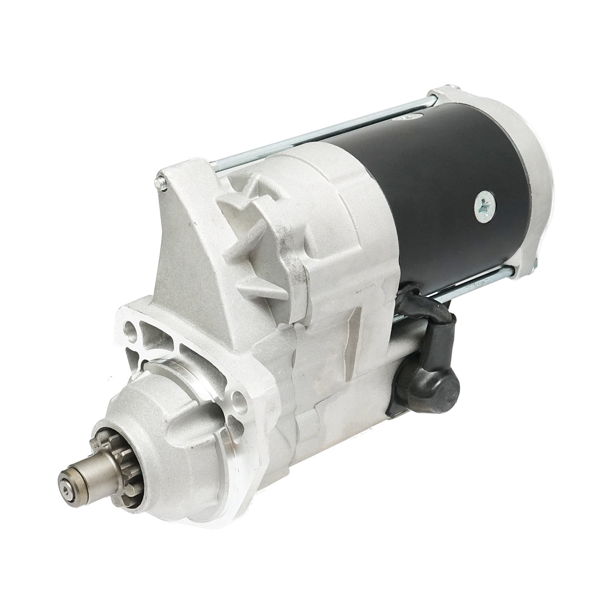 Motorino di avviamento 12V / 4,8 kW per John Deere, codici OEM: UD12386S, 228000-6540, 428000-4080, 246-50108, S-80434, RE504244, RE506105, RE528619, RE529661, RE70473, RE70959, SE501853, SE501866, SE501867, TY24440