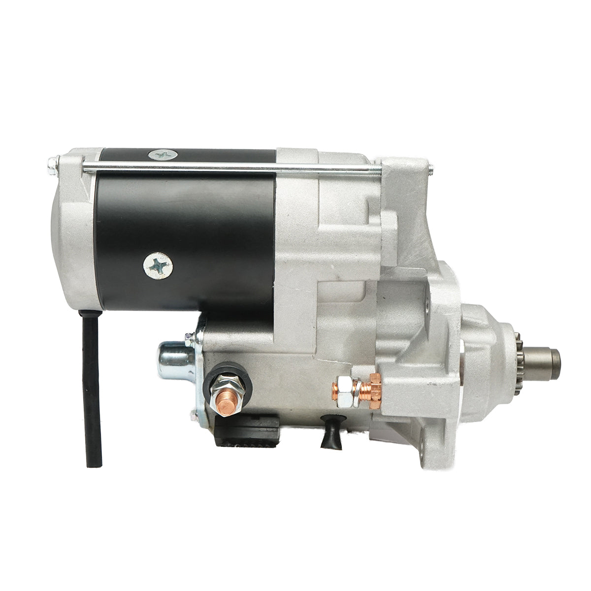 Motorino di avviamento 12V / 4,8 kW per John Deere, codici OEM: UD12386S, 228000-6540, 428000-4080, 246-50108, S-80434, RE504244, RE506105, RE528619, RE529661, RE70473, RE70959, SE501853, SE501866, SE501867, TY24440 - immagine 2