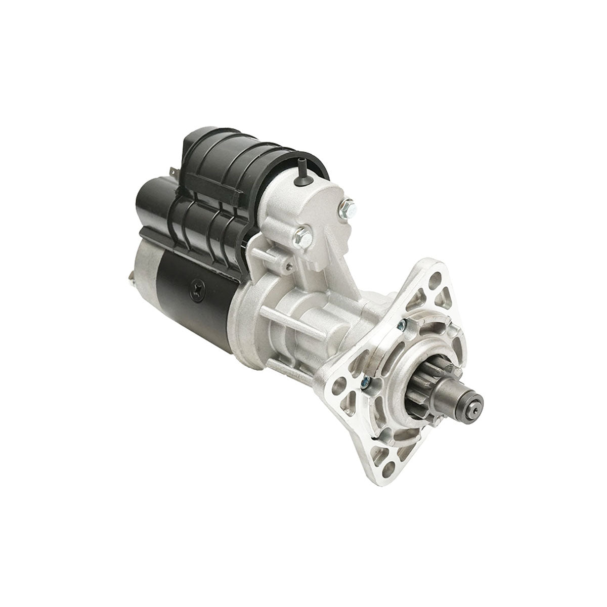 Motorino di avviamento 12V, 2,8 kW per Massey Ferguson, Case IH, Landini, Renault, Claas Z=10 110565, 3542185M93 - immagine 4