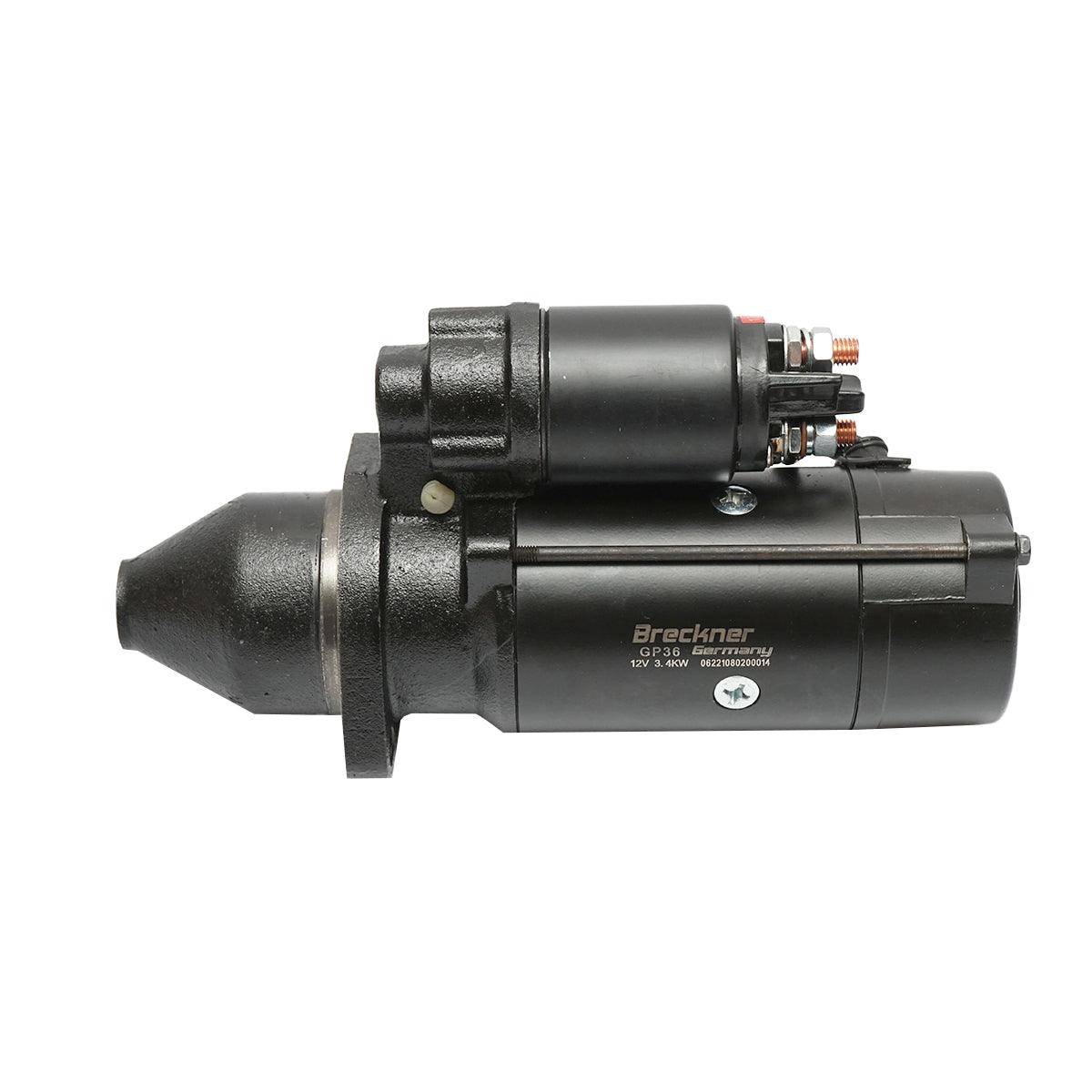 Motorino di avviamento 12V, 3.4kW, 320mm tipo Iskra per John Deere, codice OEM AL110597