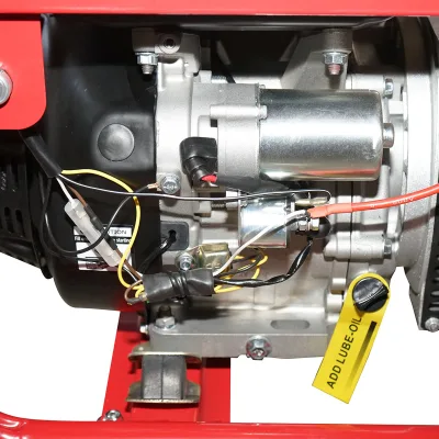 Motosaldatrice a scoppio 200A, 5KW/220V con motore a benzina 15 HP, avviamento a chiave Breckner Germany - immagine 5