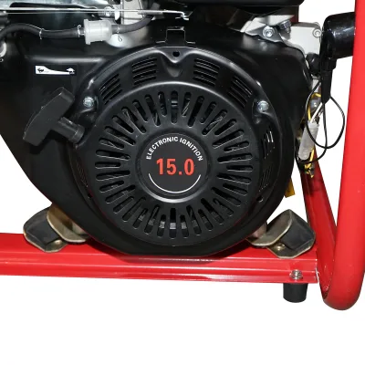 Motosaldatrice a scoppio 200A, 5KW/220V con motore a benzina 15 HP, avviamento a chiave Breckner Germany - immagine 4