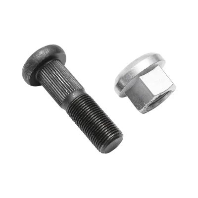 Mozzo ruota con dado JCB 2CX, 3CX, 4CX, 5CX codice OEM 826-00923, 106-40001 - immagine 2