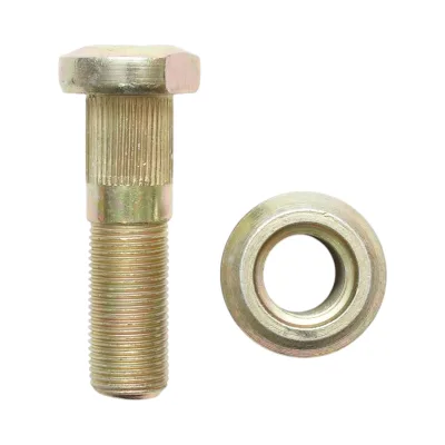 Mozzo ruota con dado JCB 2CX, 3CX, 4CX, 5CX codice OEM 826-00923, 106-40001 - immagine 2