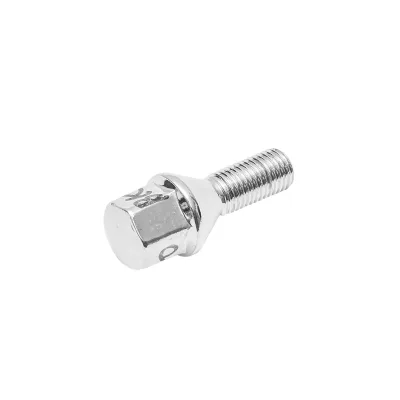 Mozzo ruota cromato Dacia Logan o Duster M12 cono fisso, esagono 17mm 8200610460 - immagine 3