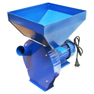 Mulino elettrico per cereali 1,1 KW, 220V, velocità 3000 giri/min, capacità 240 Kg/h, 4 setacci inclusi