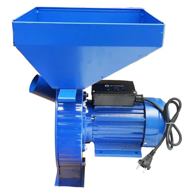 Mulino elettrico per cereali 1,1 KW, 220V, velocità 3000 giri/min, capacità 240 Kg/h, 4 setacci inclusi - immagine 2