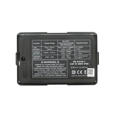Multimetro digitale, Misuratore di Resistenza di Isolamento UT502A, con 3 funzioni UNI-T - immagine 5