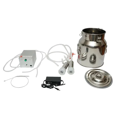 MUNGITRICE 60W CON 1 STAZIONE E SERBATOIO IN ACCIAIO INOX DA 14 LITRI PER MUCCHE - immagine 2
