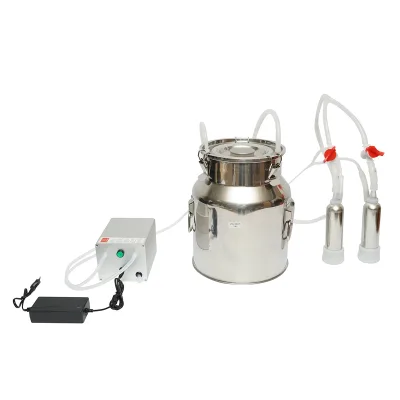 MUNGITRICE 60W CON 1 STAZIONE E SERBATOIO IN ACCIAIO INOX DA 14 LITRI PER MUCCHE
