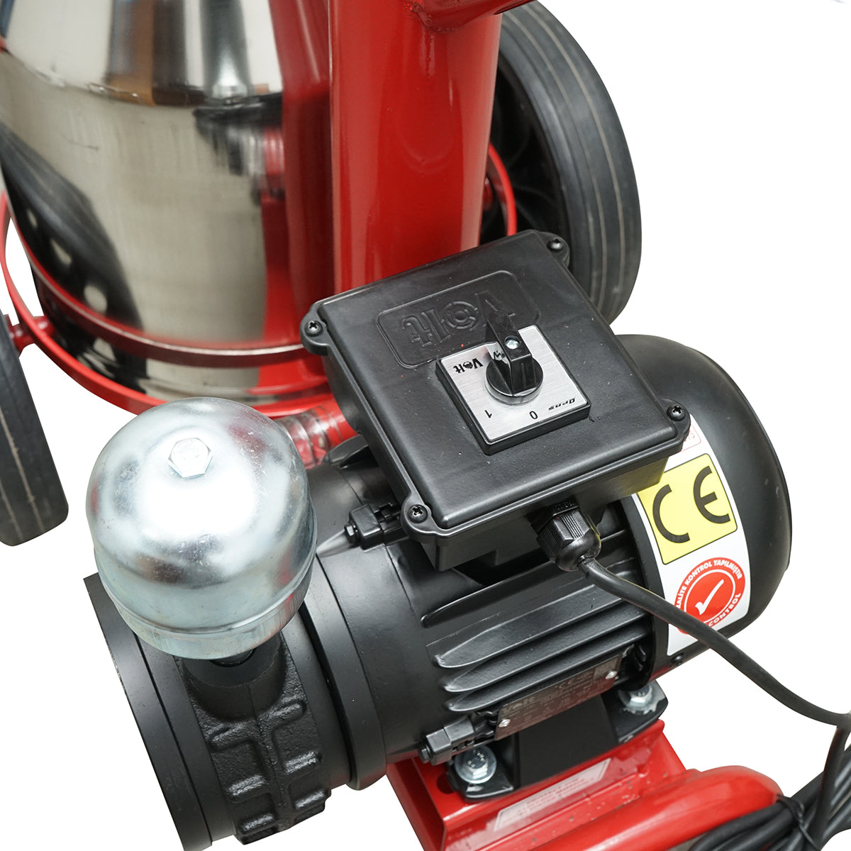 Mungitrice per mucche a 1 postazione con serbatoio da 30L in acciaio inox e sistema a vuoto (vacuum) su telaio - immagine 4