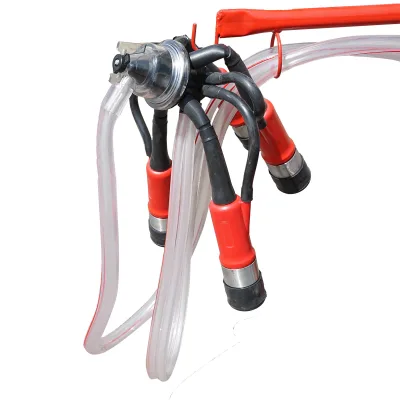 Mungitrice per mucche a 1 postazione con serbatoio da 30L in acciaio inox e sistema a vuoto (vacuum) su telaio - immagine 5