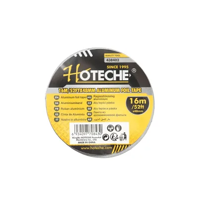 Nastro adesivo isolante in alluminio 48mmx16mx0,015mm Hoteche - immagine 2