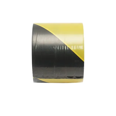 Nastro di delimitazione e segnalazione giallo/nero 75 mm x 50 m - immagine 3