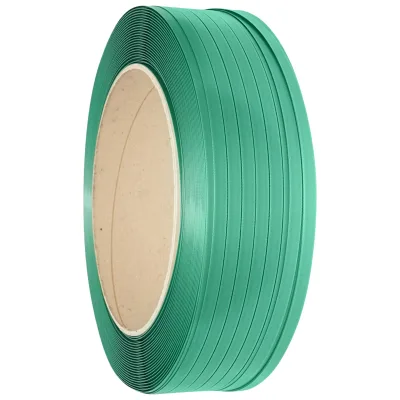 Nastro di legatura in poliestere PET, 19 mm di larghezza, 1 mm di spessore, colore verde, rotolo 1000 m Breckner Germany