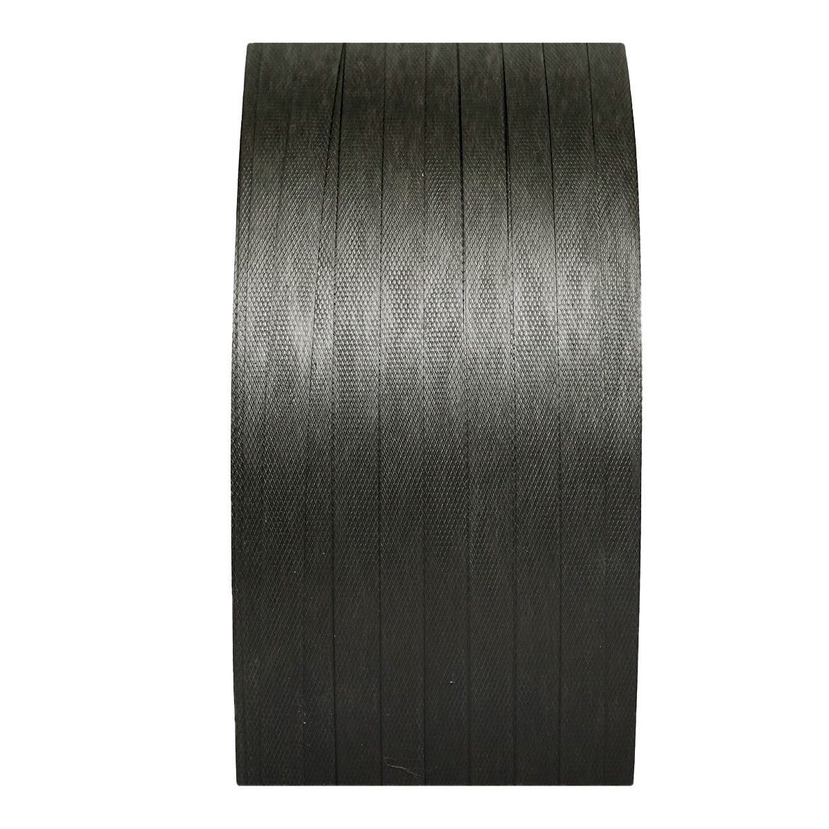 Nastro di reggiatura in polipropilene PP per uso semiautomatico, 16x0,8 mm, nero, rotolo da 1400 m - immagine 3
