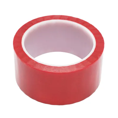 Nastro di sicurezza 48mmx50m, 25 micron rosso - immagine 4