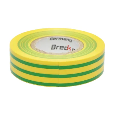 Nastro isolante giallo-verde 18mmx20m Breckner Germany - immagine 2