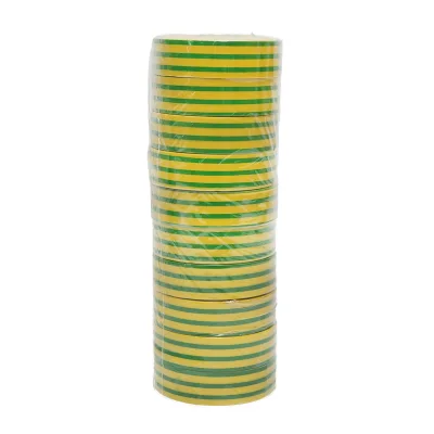 Nastro isolante giallo-verde 18mmx20m Breckner Germany - immagine 3