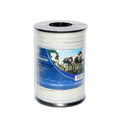 Nastro per recinto elettrico, Lunghezza 200 mt e Larghezza 20mm, 5x0.3mm SS, Recinzioni Elettriche Baisan