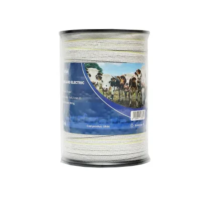 Nastro per recinto elettrico, Lunghezza 200 mt e Larghezza 20mm, 5x0.3mm SS, Recinzioni Elettriche Baisan - immagine 2