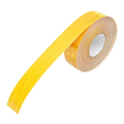 Nastro riflettente giallo 45,7 m/rotolo - immagine 3