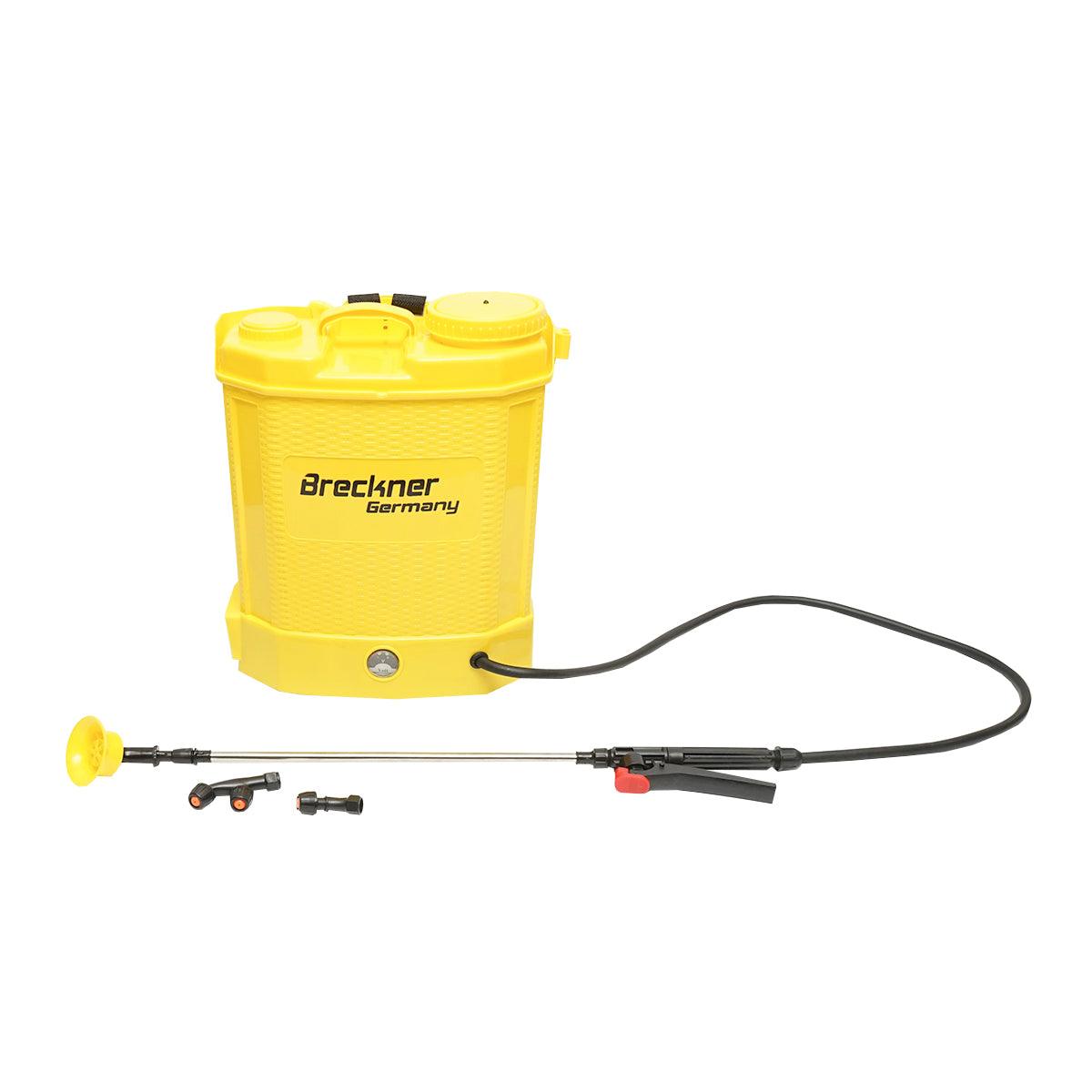 Nebulizzatore a Spalla 12 L Con Batteria Ricaricabile Pompa Irroratrice Spruzzatore Pompa a zaino ELETTRICA BATTERIA 12V 8Ah 3.1 l/min Breckner Germany