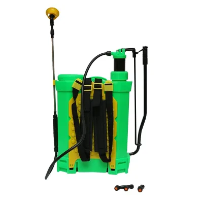 Nebulizzatore a Spalla 16 L Pompa Irroratrice Spruzzatore Pompa a zaino ELETTRICA MANUALE BATTERIA 12V 8Ah 3.1 l/min Breckner Germany - immagine 4