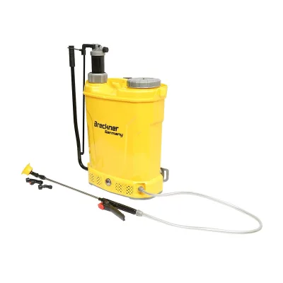 Nebulizzatore a Spalla 18 L Pompa Irroratrice Spruzzatore Pompa a zaino ELETTRICA MANUALE BATTERIA 12V 8Ah 3.1 l/min Breckner Germany - immagine 2