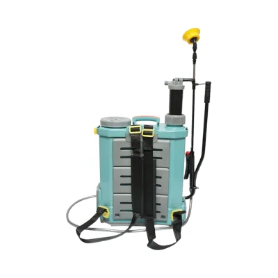 Nebulizzatore a Spalla 18 L Pompa Irroratrice Spruzzatore Pompa a zaino ELETTRICA MANUALE BATTERIA 12V 8Ah 3.1 l/min Breckner Germany - immagine 5