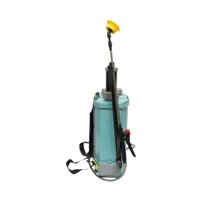 Nebulizzatore a Spalla 18 L Pompa Irroratrice Spruzzatore Pompa a zaino ELETTRICA MANUALE BATTERIA 12V 8Ah 3.1 l/min Breckner Germany - immagine 3