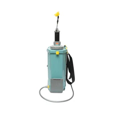 Nebulizzatore a Spalla 18 L Pompa Irroratrice Spruzzatore Pompa a zaino ELETTRICA MANUALE BATTERIA 12V 8Ah 3.1 l/min Breckner Germany - immagine 6