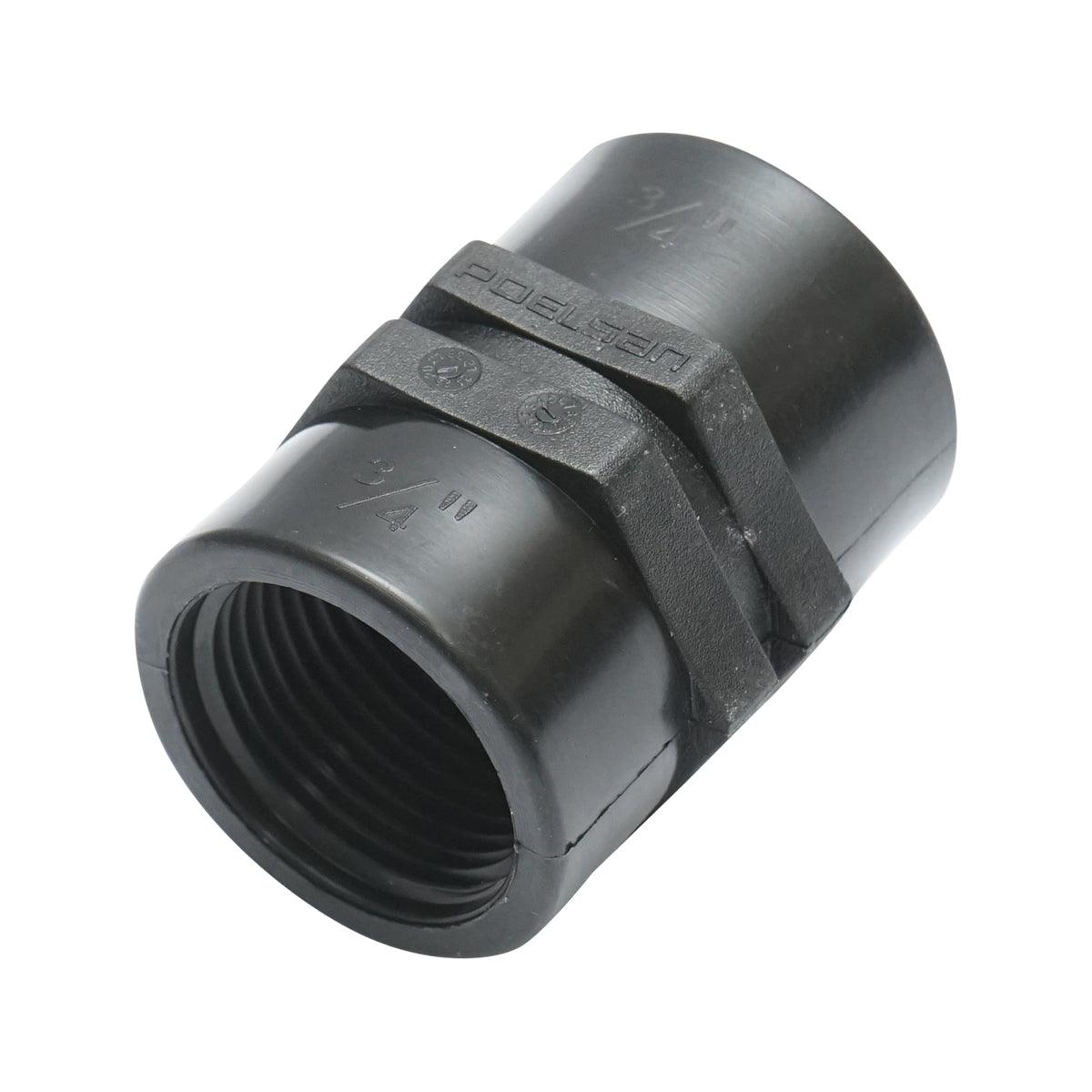 Nipplo 3/4" X 3/4", PN10 per sistemi di irrigazione Nipplo con filettatura interna 3/4" X 3/4" - immagine 3