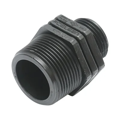 Nipplo riduttore per sistemi di irrigazione, 1 1/4" x 1", PN10, Nipplo, riduzione con filettatura esterna 1 1/4" x 1", PN10 - immagine 3