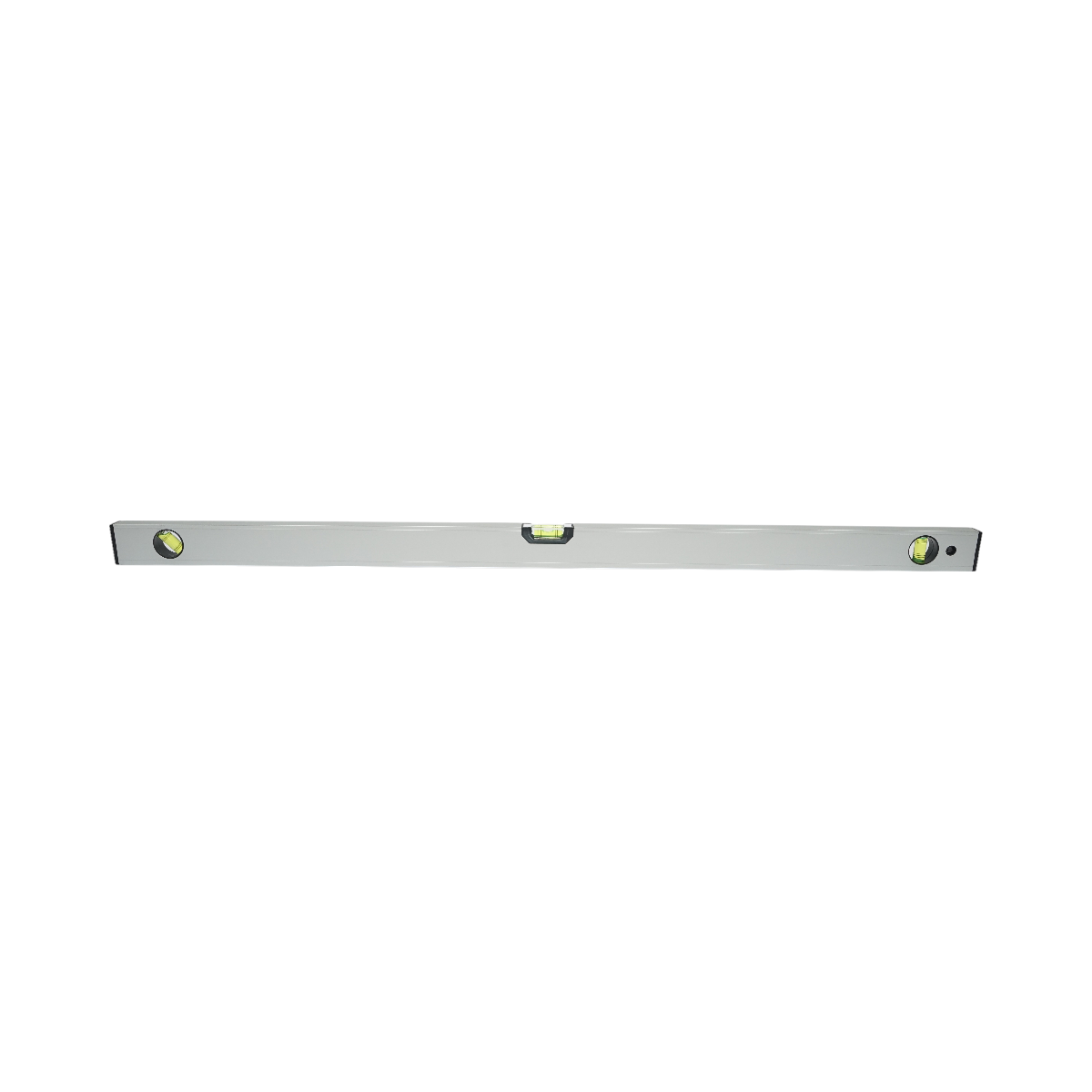 Nivella magnetica in alluminio, 1000mm, con 3 bolle di livello e righello graduato 0-100cm, Crownman - immagine 2