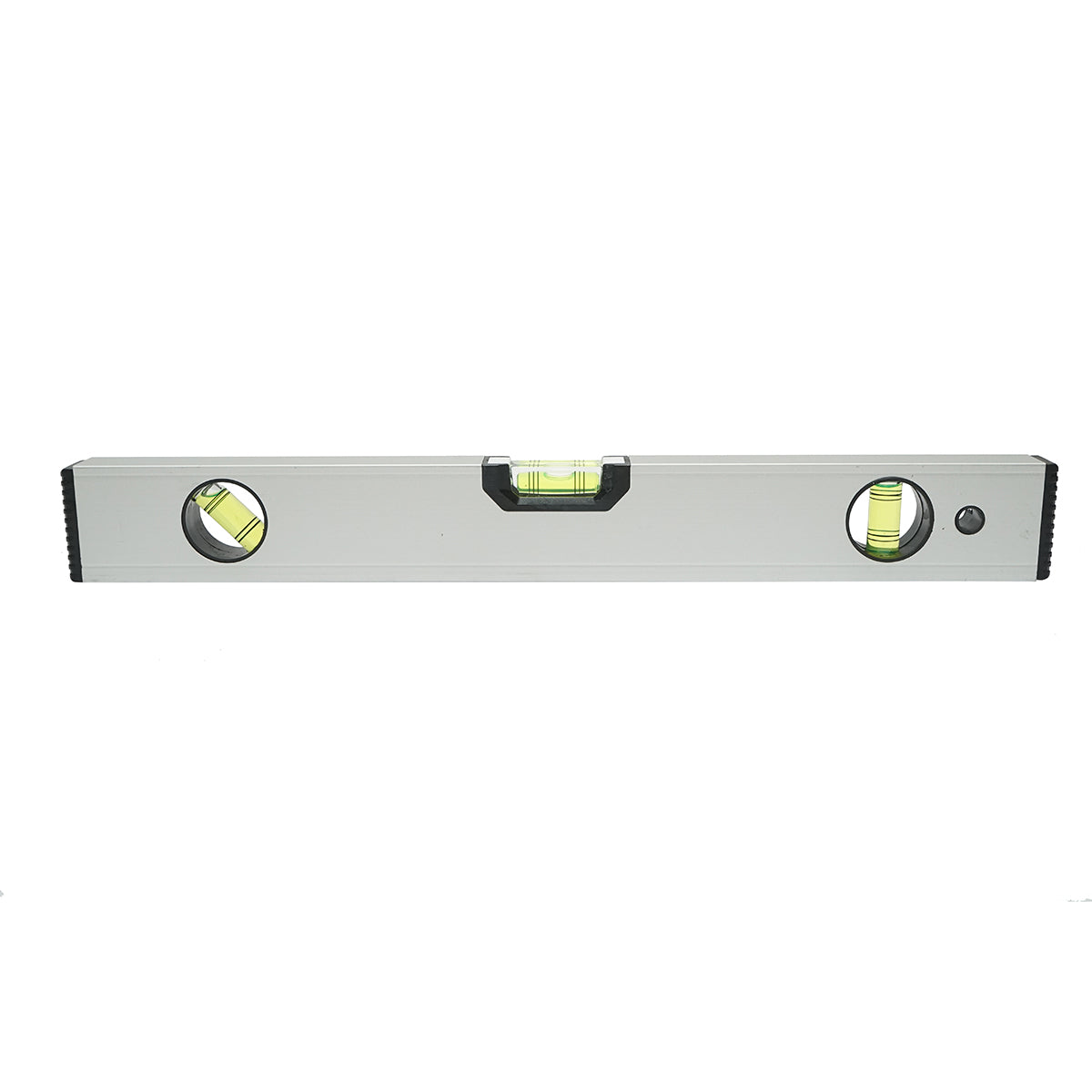 Nivella magnetica in alluminio, 400mm, con 3 bolle di livello e righello graduato 0-40cm, Crownman - immagine 2