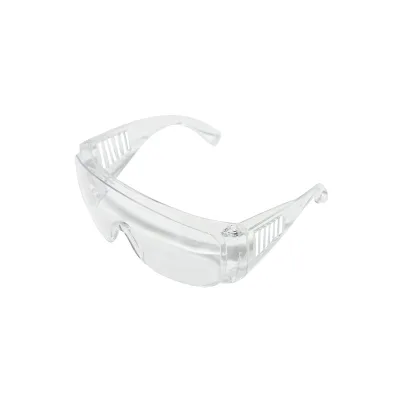 Occhiali di protezione trasparenti in PVC.