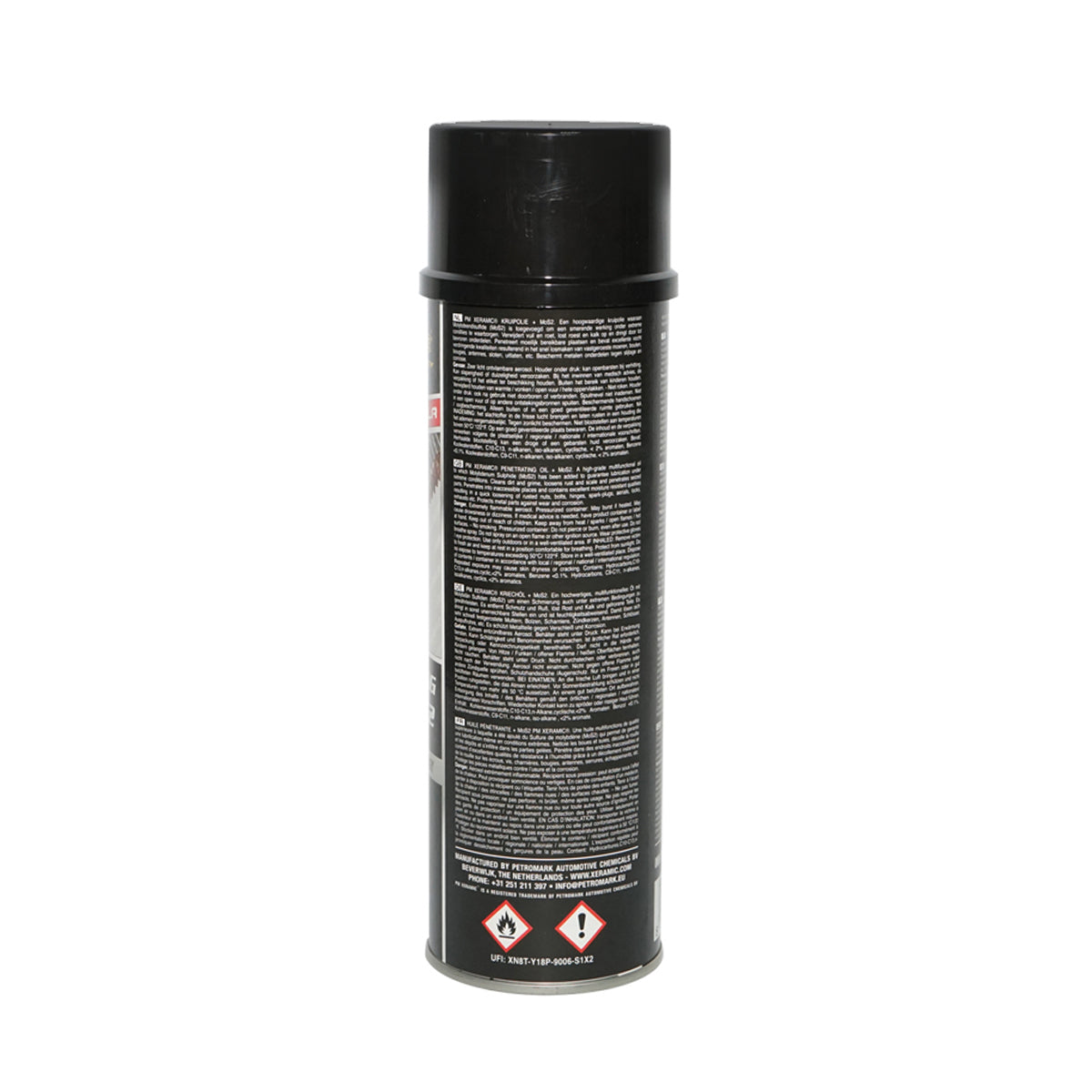 Olio spray con MoS2 per pulizia e lubrificazione Xeramic da 500ml - immagine 2