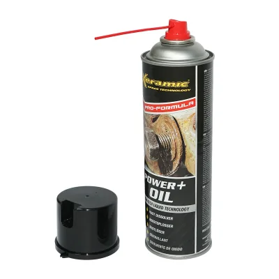 Olio spray Power plus per sbloccafiletti professionale Xeramic da 500ml - immagine 3