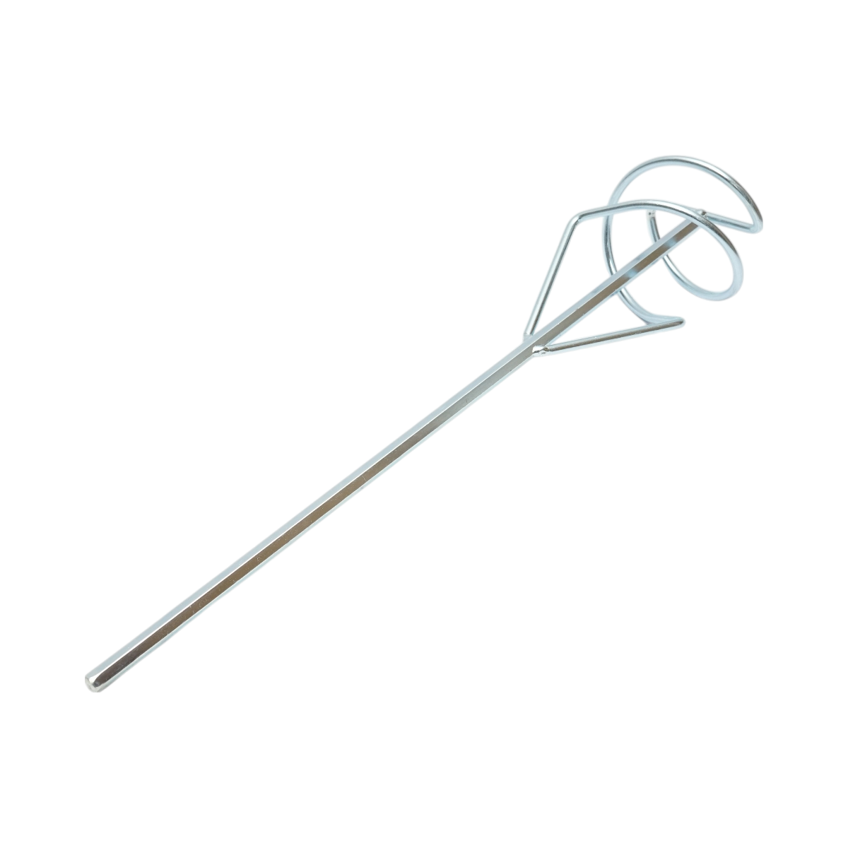 Paletta miscelatrice a spirale Breckner Germany – 400x80 mm con tija esagonale da 8 mm - immagine 3